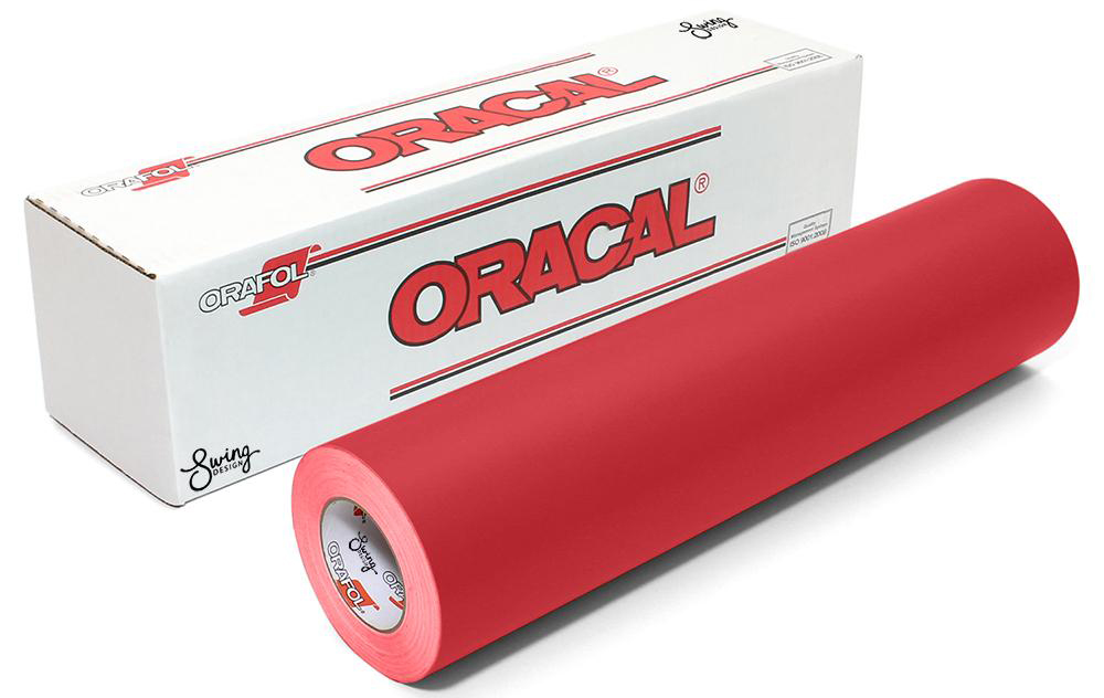 15IN RED 631 EXHIBITION CAL - Oracal 631 Exhibition Calendered PVC Film